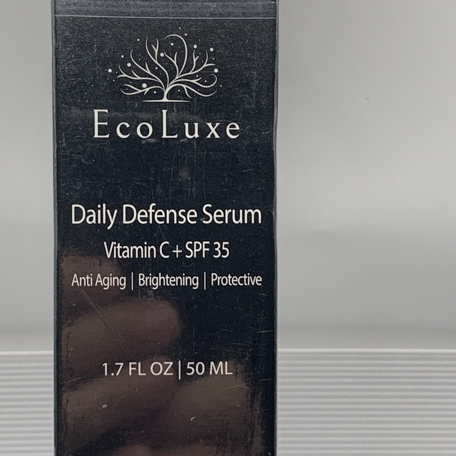 EcoLuxe Daily Defense Serum 1.7oz, Vitamin C, Anti Aging, Brightening, Protect1