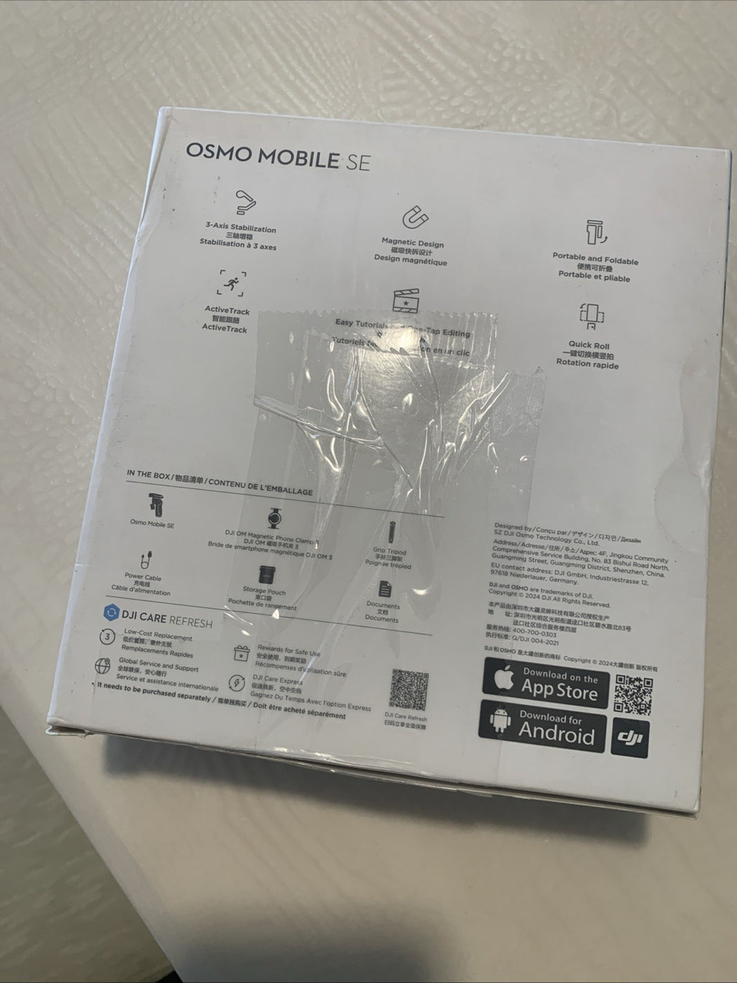 DJI OSMO Mobile SE Intelligent Gimbal 3-Axis Phone Gimbal,1