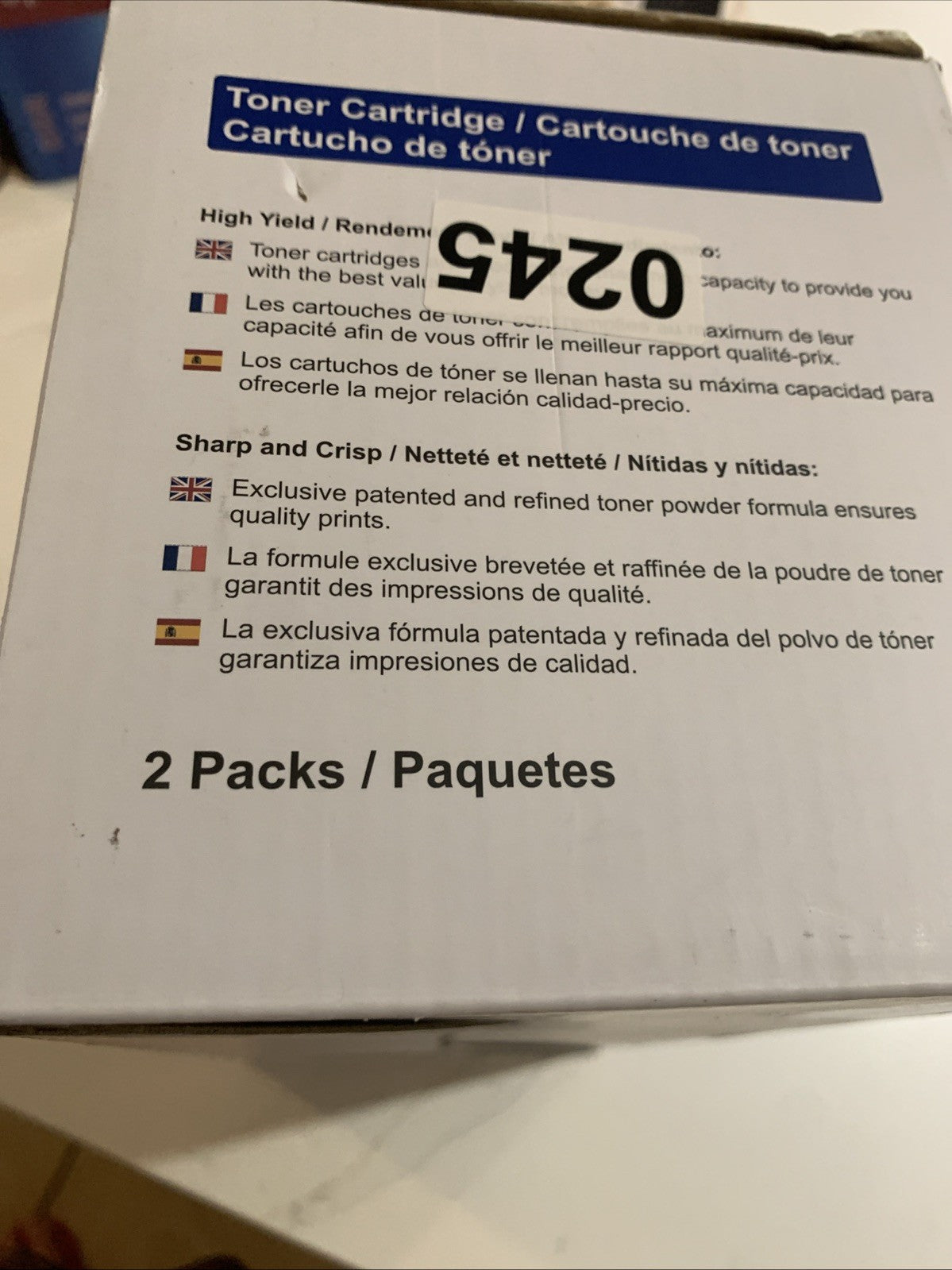 2 Pack Black Ink Tn6604
