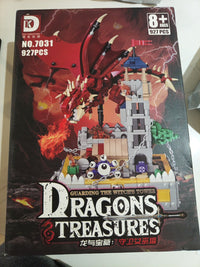 Dragons & Treasures-Battle Of The Witch Building Brick Set (Compared To Lego)0