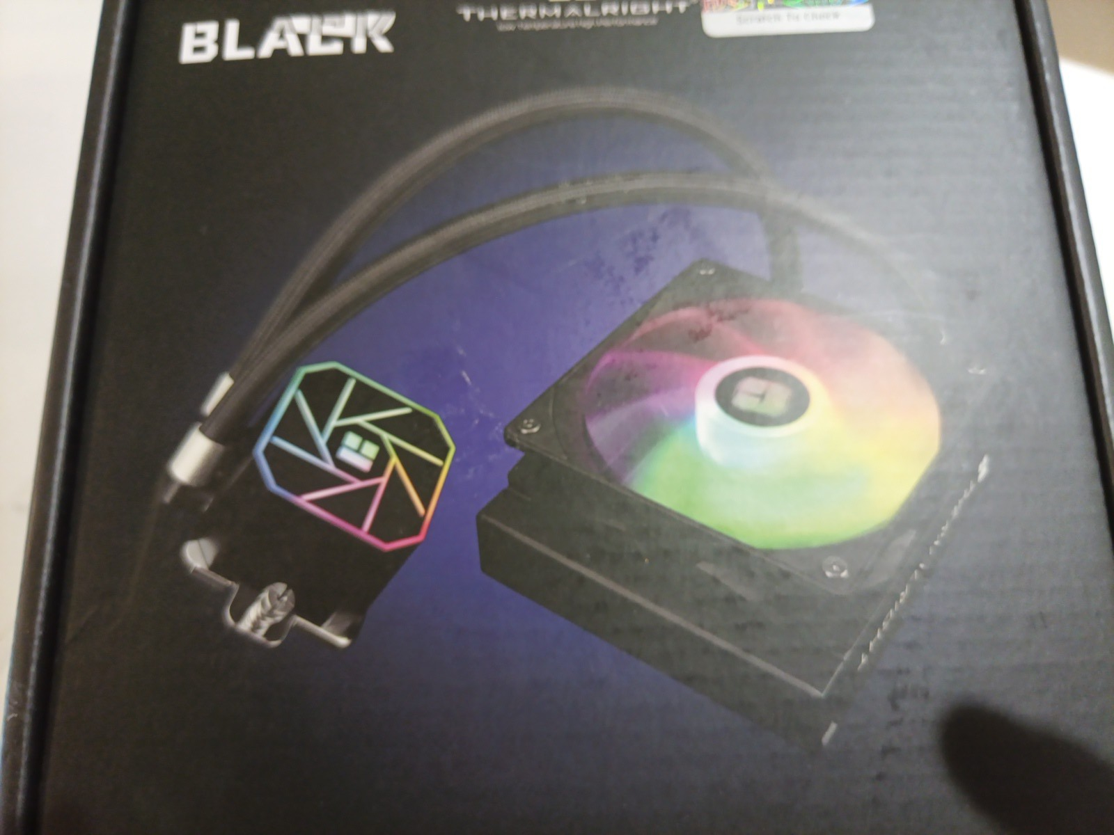 Aqua Elite 120 V3 AIO CPU Cooler, 120mm Liquid Cooling, ARGB PWM Fans, Intel ...2