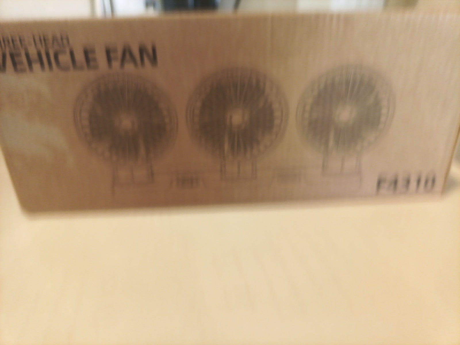 2X 12V Three Head Car Fan Vehicle Truck 360° Rotatable Auto Cooling Cooler Fans4