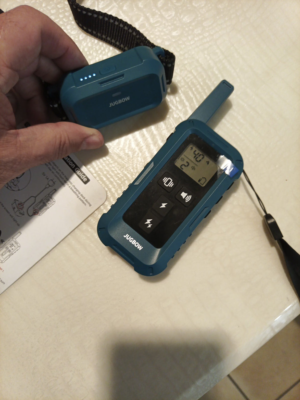 JugBow  DT-61 Dog Training Collar Remote Beep Vibrate Shock Up To 4200 Ft13