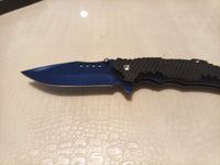 Razor - Assisted Opening Liner Lock Knife' Blue And Black0