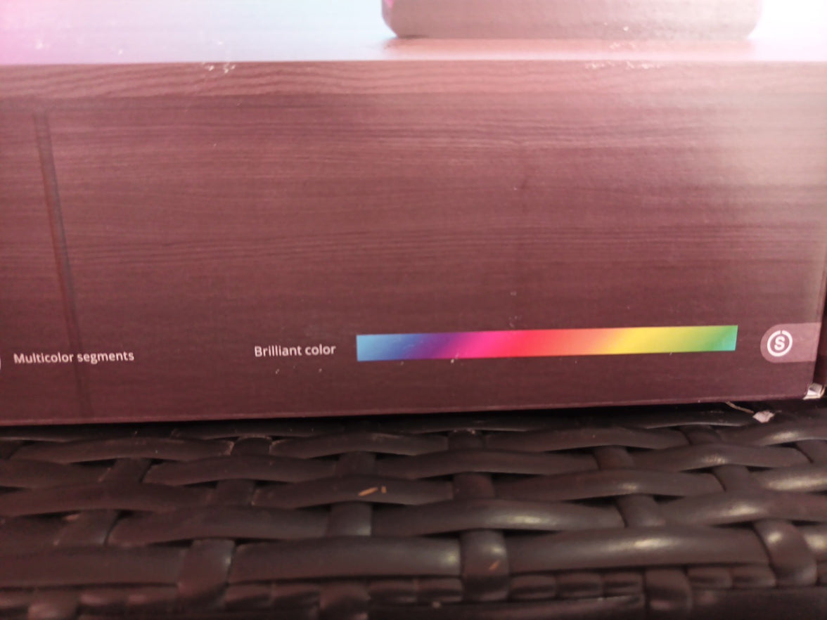 Gradient Light Bars, RGBIC, Display Multiple Colors, 150 Lumens, 55" To 65" TV2