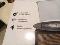 Seasonlife record player turntable, With WiFi Connection And Built In Speakers2
