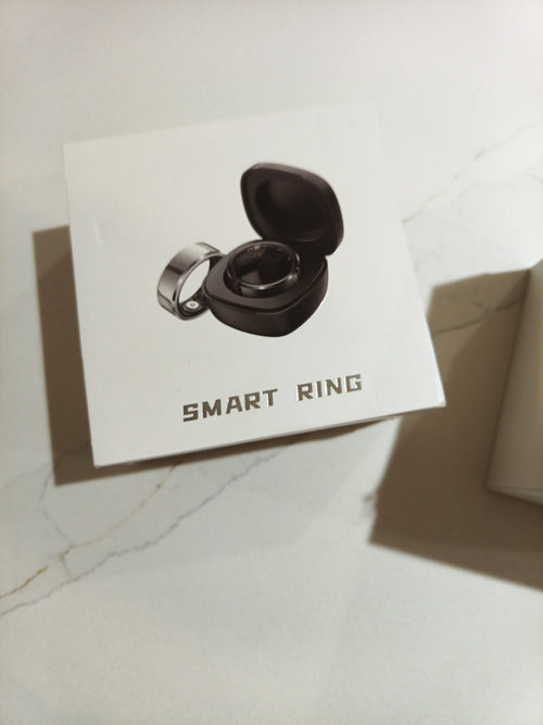 Smart Ring Sleep Tracking Wearable Heart Rate Health Fitness Tracker Size 9 Blac