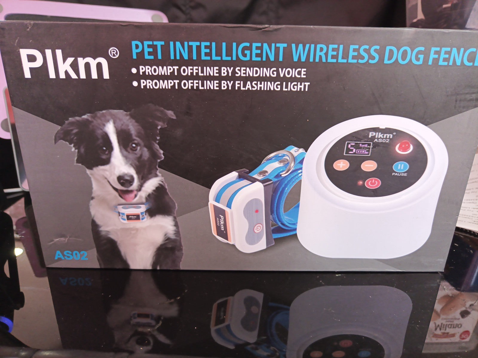 Plkm Pet Intelligent Wireless Dog Fence Electric Containment System +Transmitter0