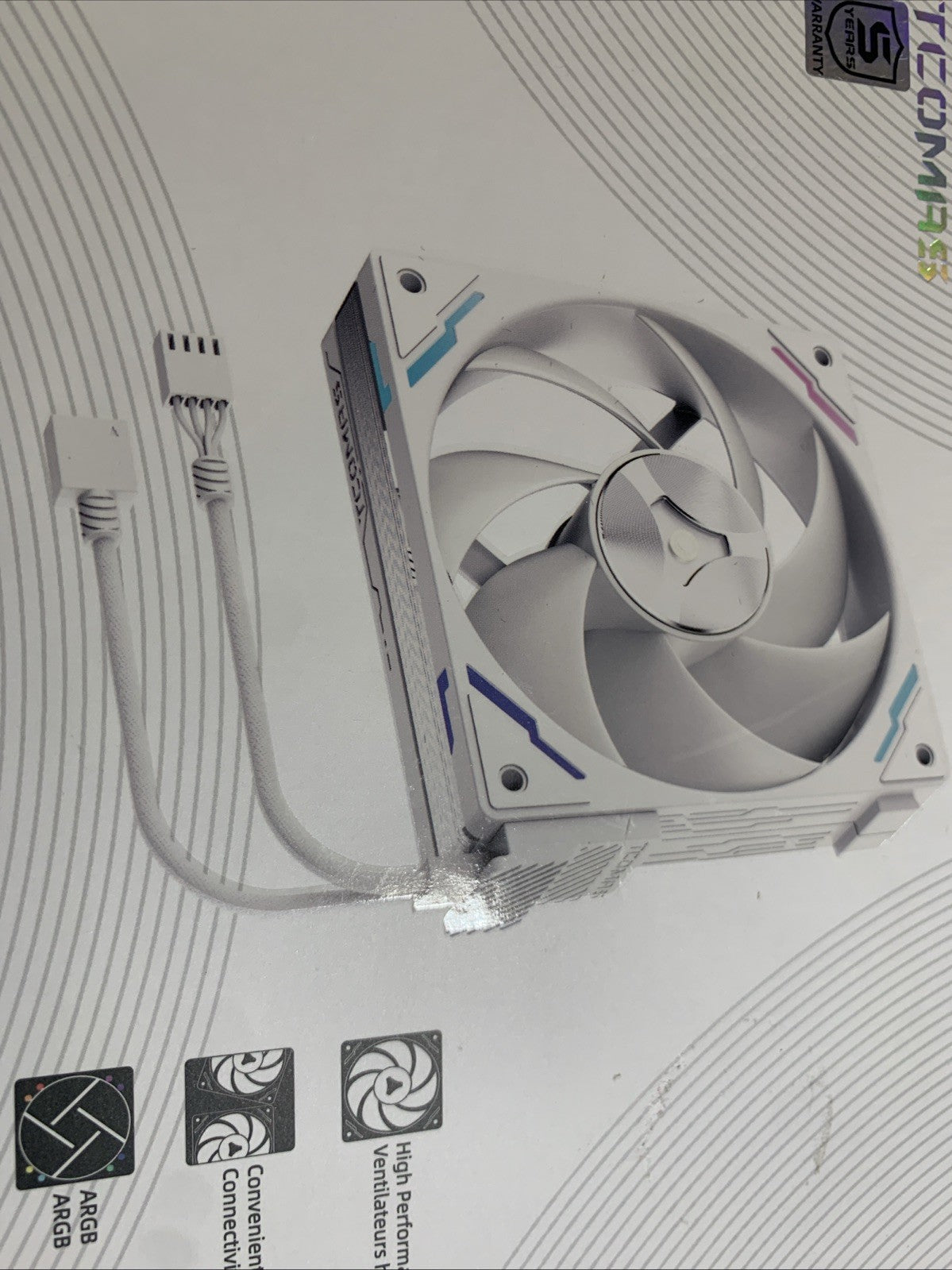 Tcomas FC700 Pro High Performance PC Fan,  ARGB2