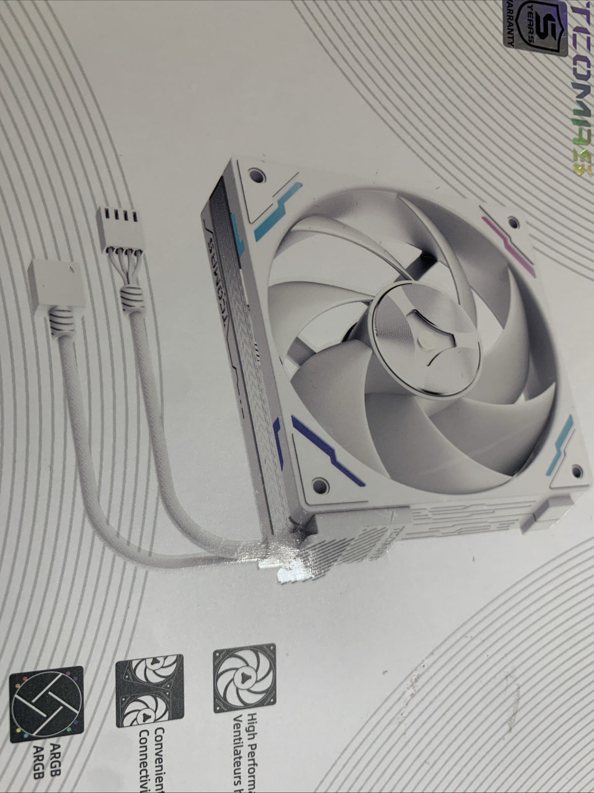 Tcomas FC700 Pro High Performance PC Fan,  ARGB2