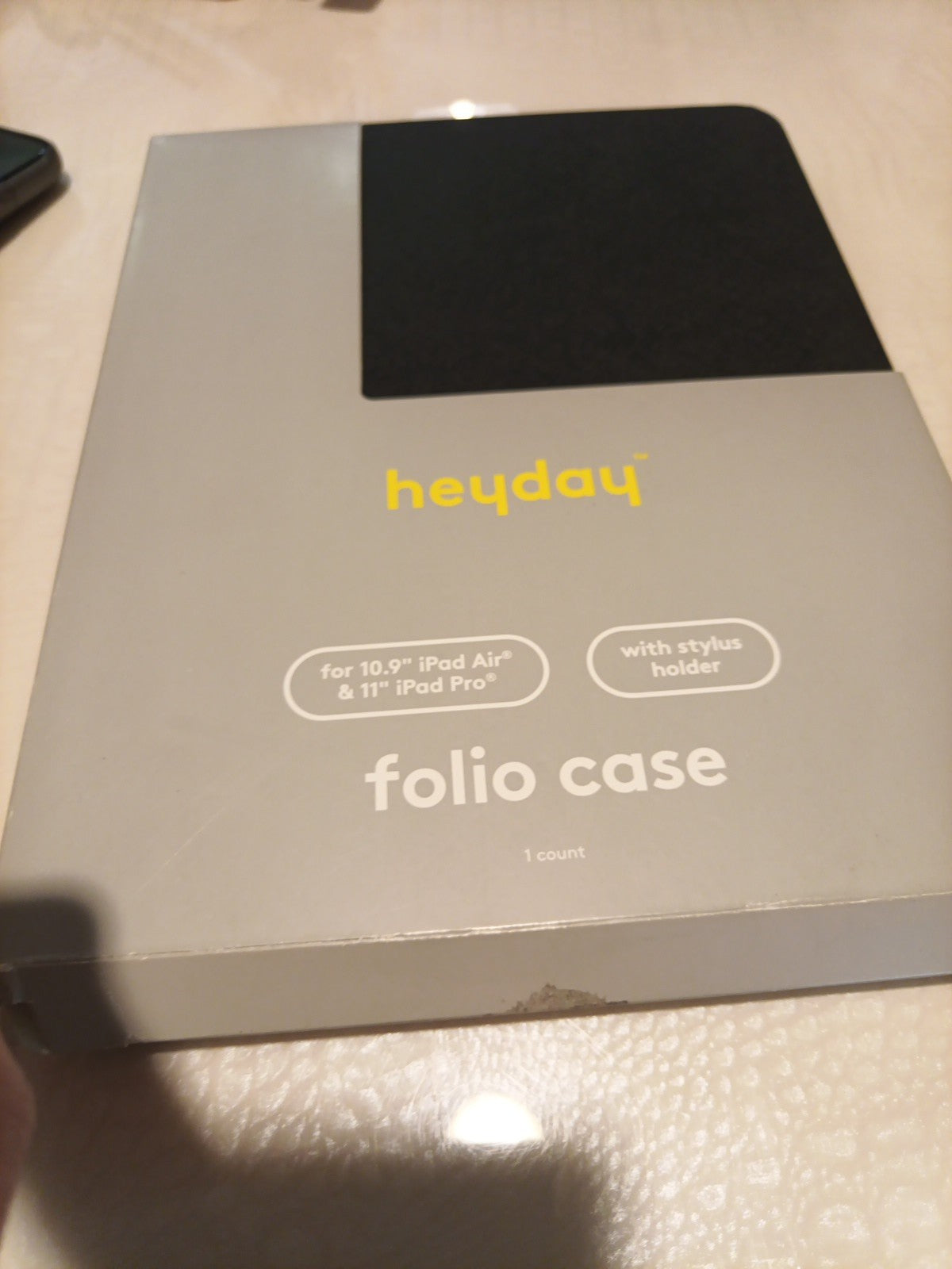 Apple iPad Air 10.9 inch and iPad Pro 11 inch Folio Case - heyday Black0