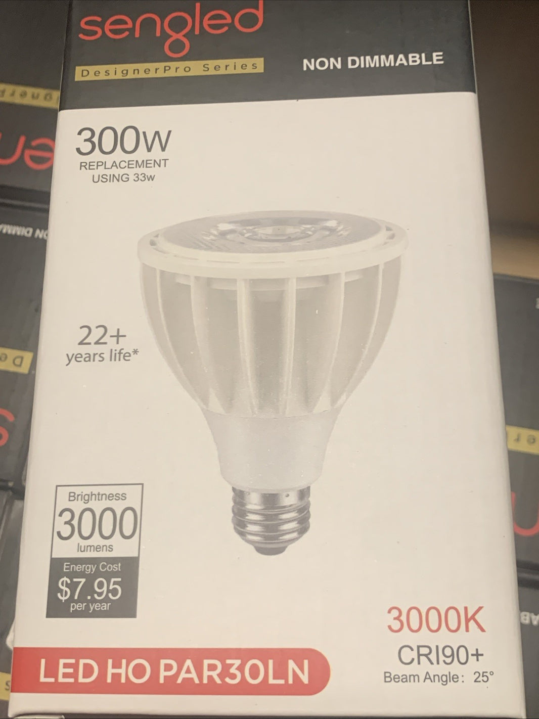 Sengled LED PAR 33W High Output E26 (Std Screw) Base 3000K 22+ Year’s Of Life0