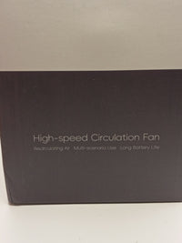Portable Table Fan Adjustable Wall Fan Touch Screen Rechargeable Cooling Room5