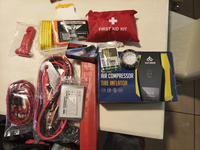 Everlit Survival Car Emergency Kit, Roadside Safety Tool Kit, Tire Inflator5