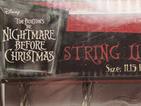 Disney Nightmare before Christmas Decorative Hanging String Lights, 10 Lights,113