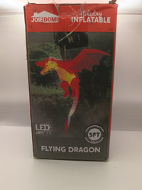 5 FT Halloween Inflatable Hanging Flying Dragon0