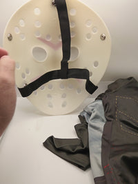 A9TEN Jason Mask Costume, Friday the 13Th Jason Voorhees Hockey Mask Knife6
