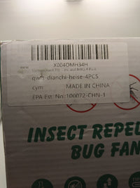 4PCS Bug Fly Repellent Fans for Tables with Holographic Blades and Hanging Hook2