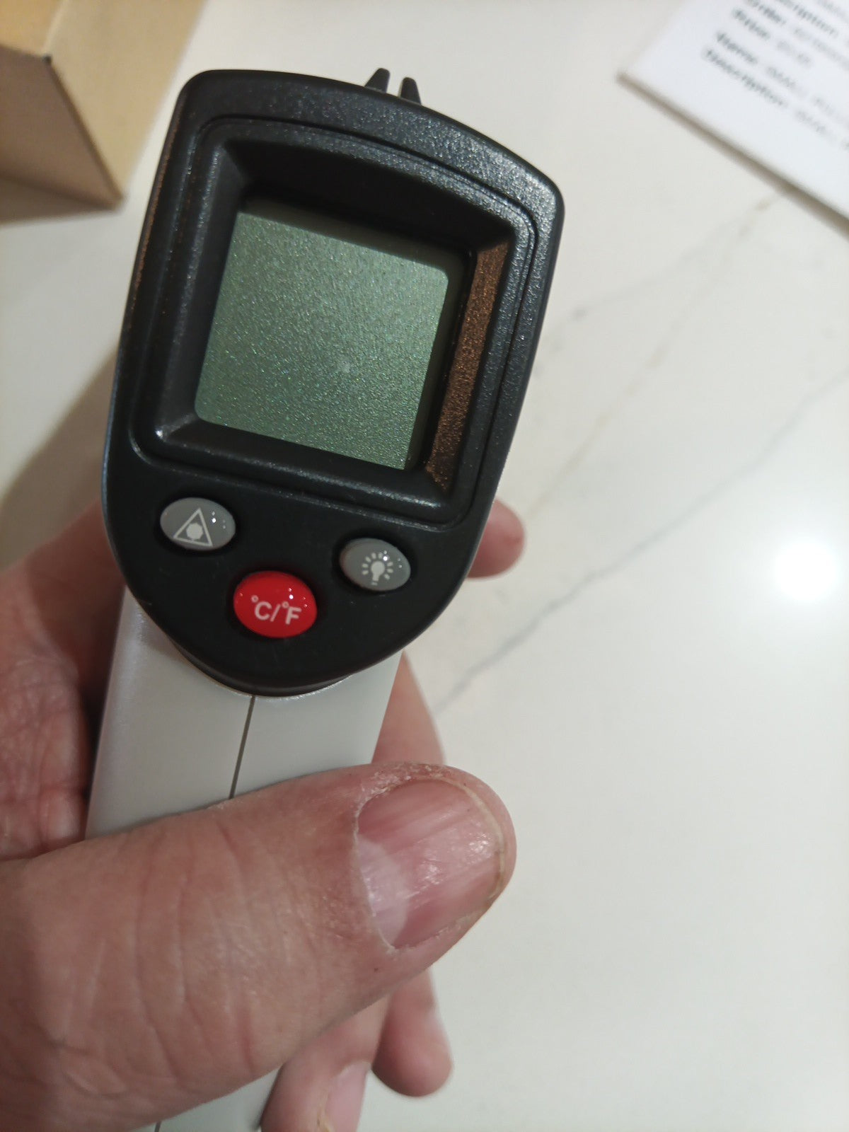 Performance Tool Infrared Thermometer Handheld, -58 to 716 degrees F° LCD Screen2
