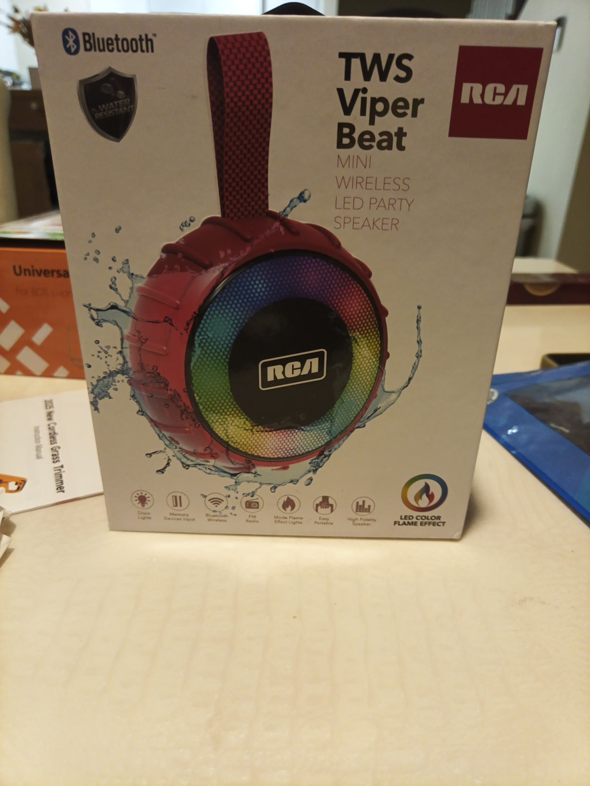 Yes Viper Beat Mini Wireless LED Party Speaker Bluetooth0