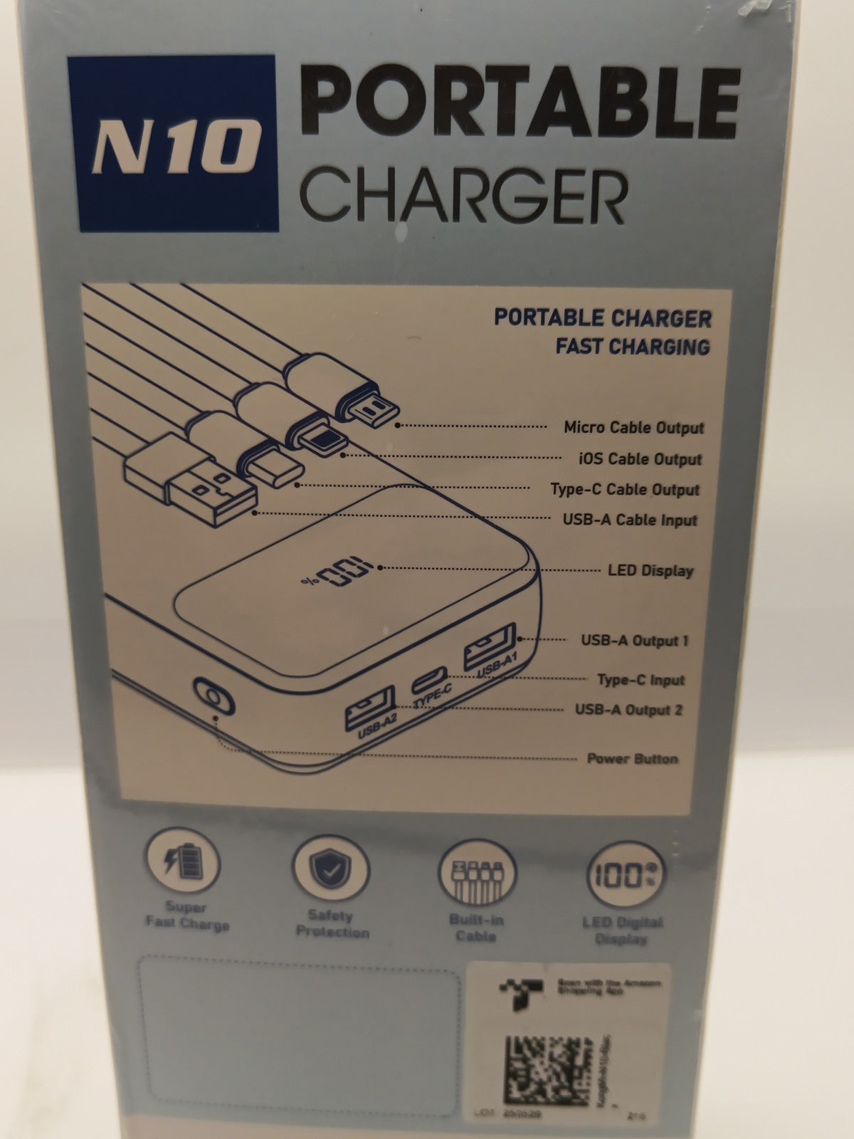 Portable High Capacity Power Bank Charger for Devices Fast Shipping2