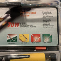 IRODA SolderPro 70K Cordless Butane Gas Soldering Iron 4-In-1 Kit 25-80W2