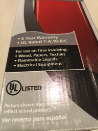 Kidde FA110G Multipurpose Home Fire Extinguisher - 466142MTL1