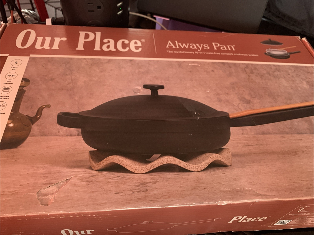 Our Place 2.6qt 10.5" Ceramic Nonstick Always Pan 2.0 Open Box Please See Photos0