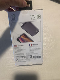 LAX 7200 mAh Black Mini Power Bank2