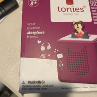 Tonies Toniebox Playtime Puppy Starter Set - Pink New Sealed #100007631