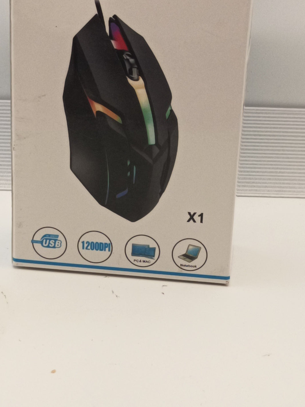 X1 Gaming Mouse, 12000 DPI USB, RGB Backlight1