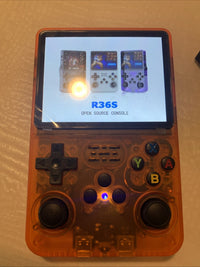 R36S Handheld Game Console 640x480 Quad-Core ARM 1GB RAM Purple 64 Gb TF Card9