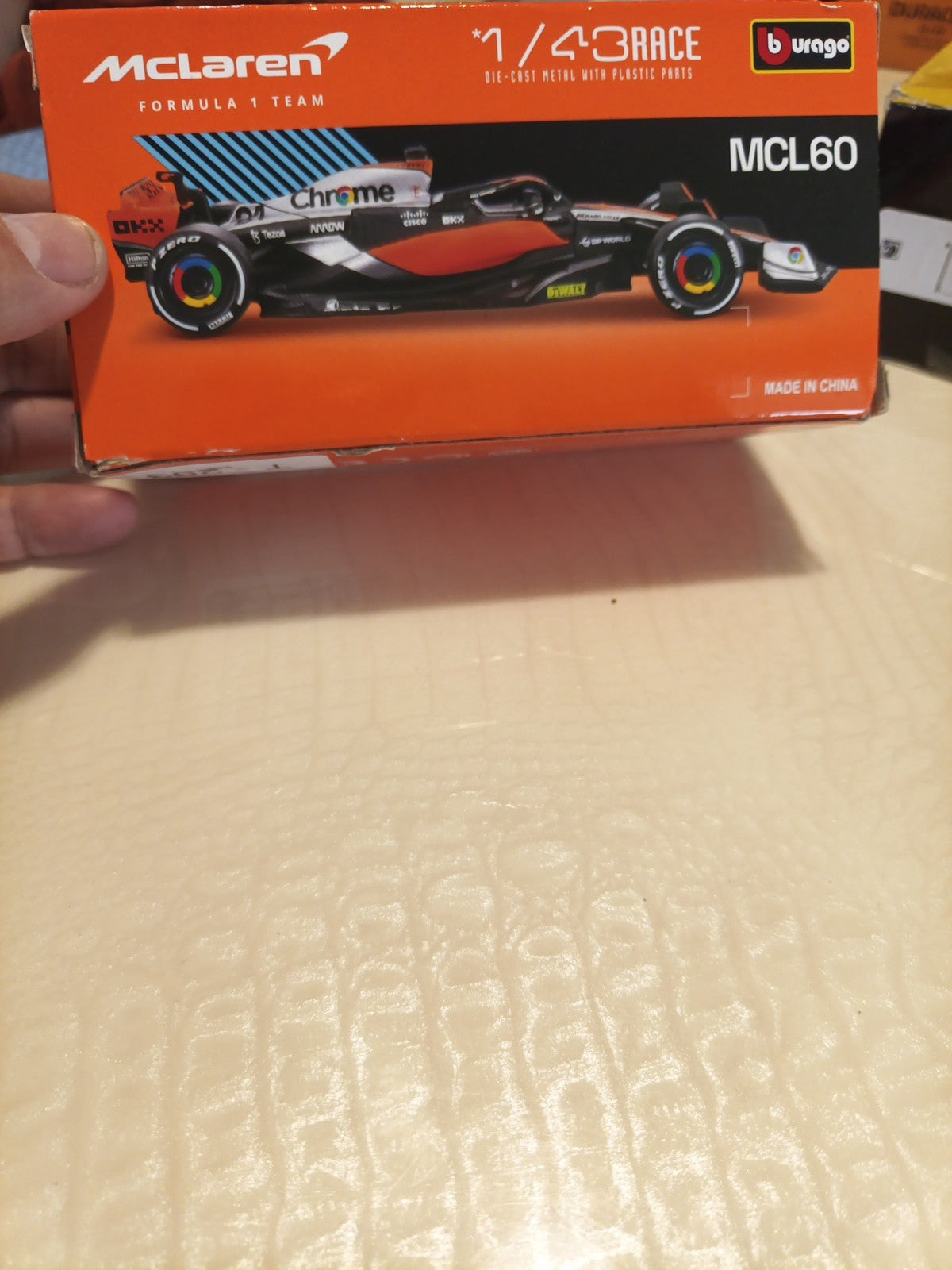 New Bburago F1 Racing MCL60 Team McLaren #4 Lando Norris 1:434