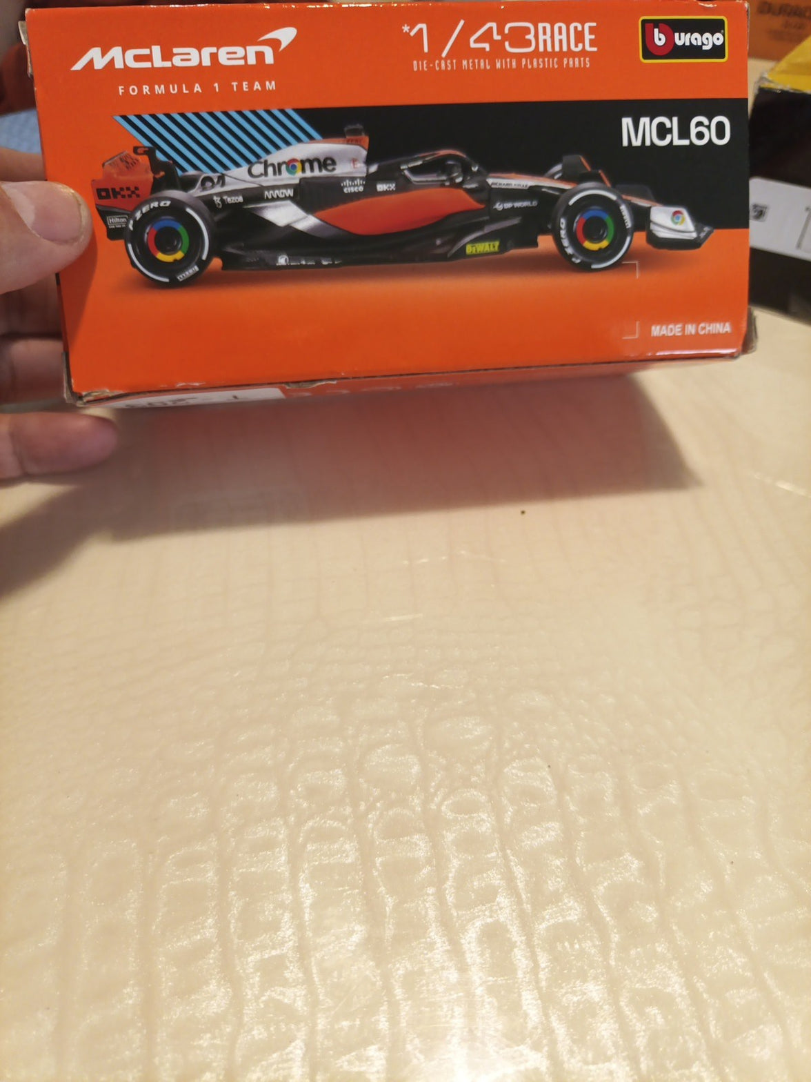 New Bburago F1 Racing MCL60 Team McLaren #4 Lando Norris 1:434