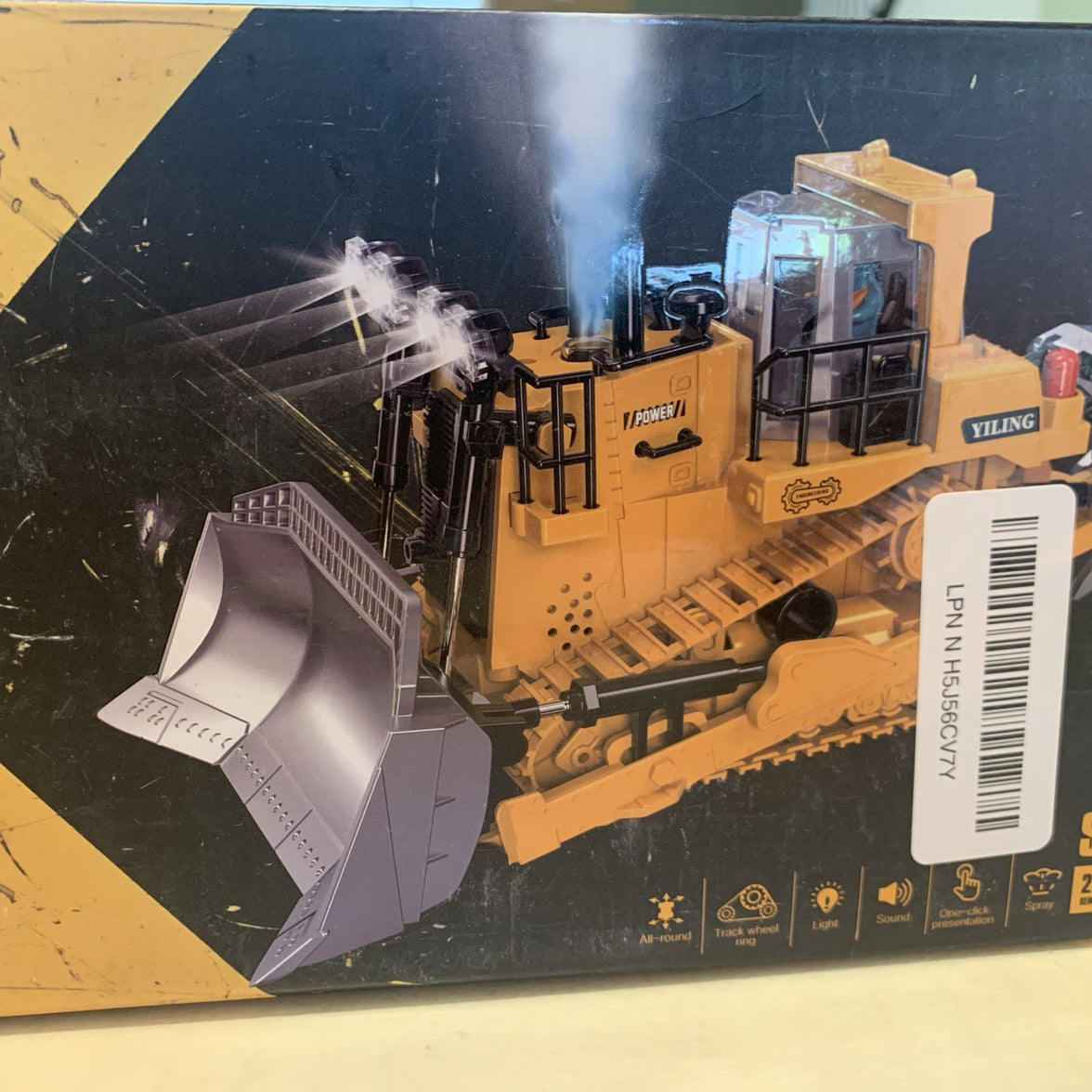 Remote Control Excavator 2.4 GHz Alloyed 17 Channel Open Box5