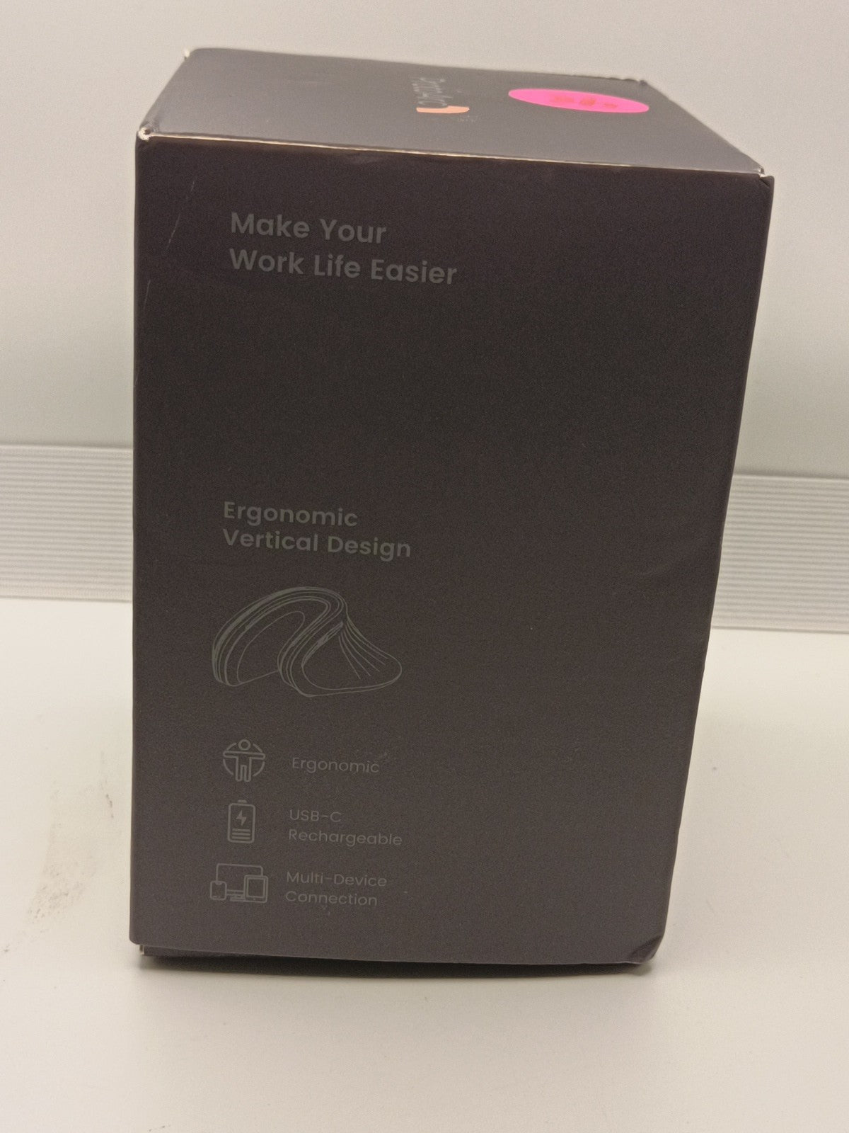 ProtoArc Ergonomic Computer Mouse, EM11 NL Bluetooth Rechargeable Wireless White3