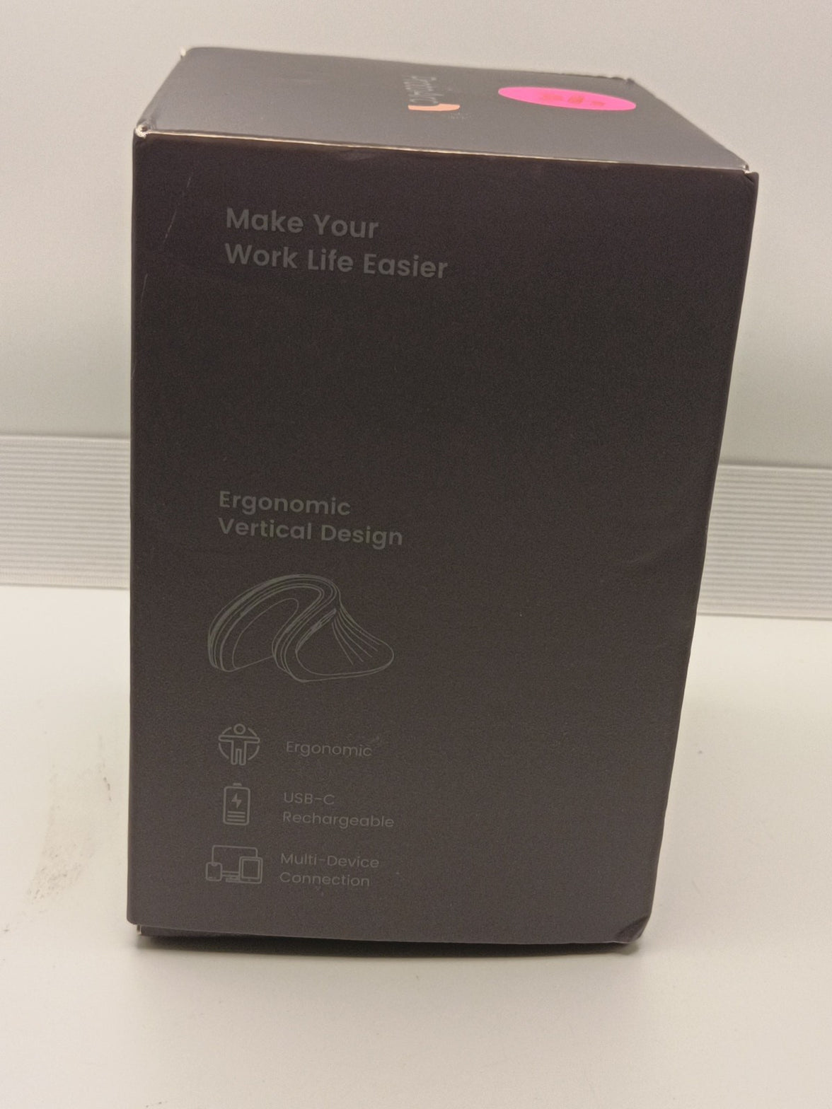 ProtoArc Ergonomic Computer Mouse, EM11 NL Bluetooth Rechargeable Wireless White3