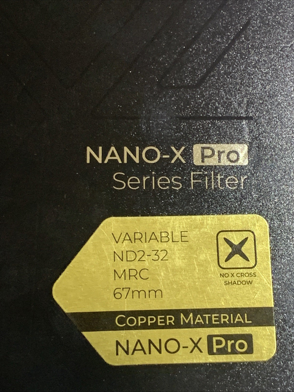 K & F Nano X Pro ND2-32 MRC 67 mm1