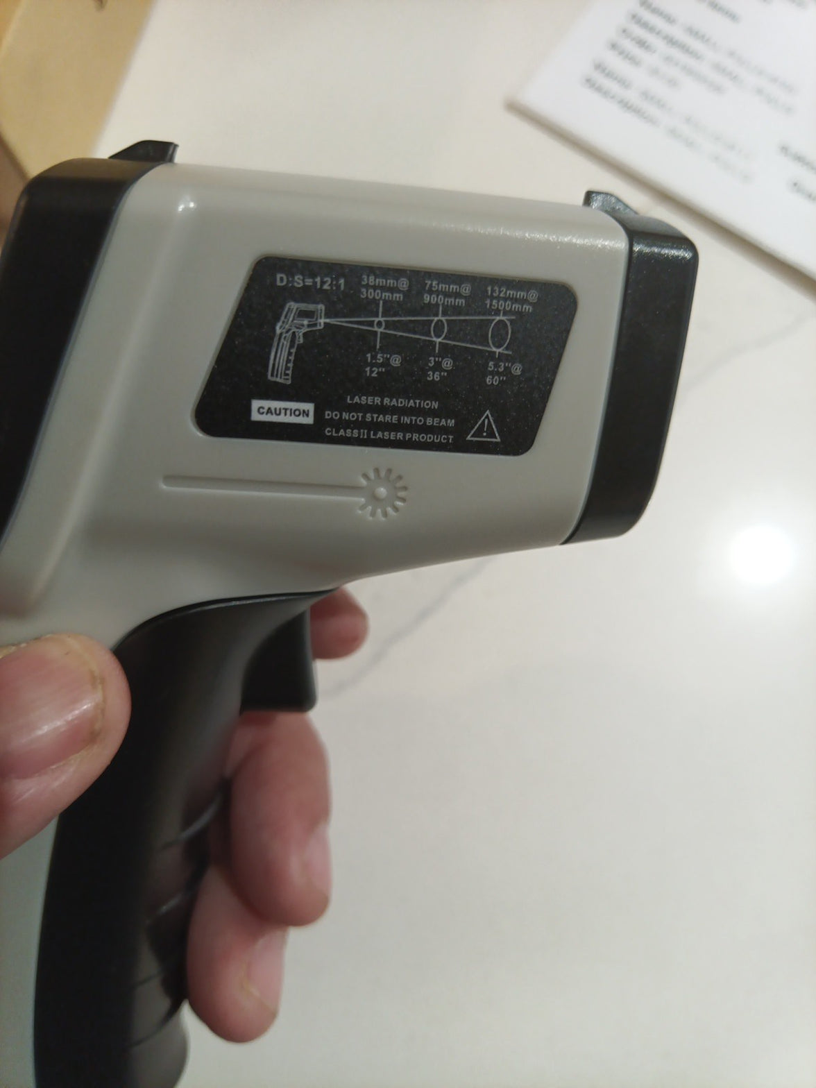 Performance Tool Infrared Thermometer Handheld, -58 to 716 degrees F° LCD Screen3