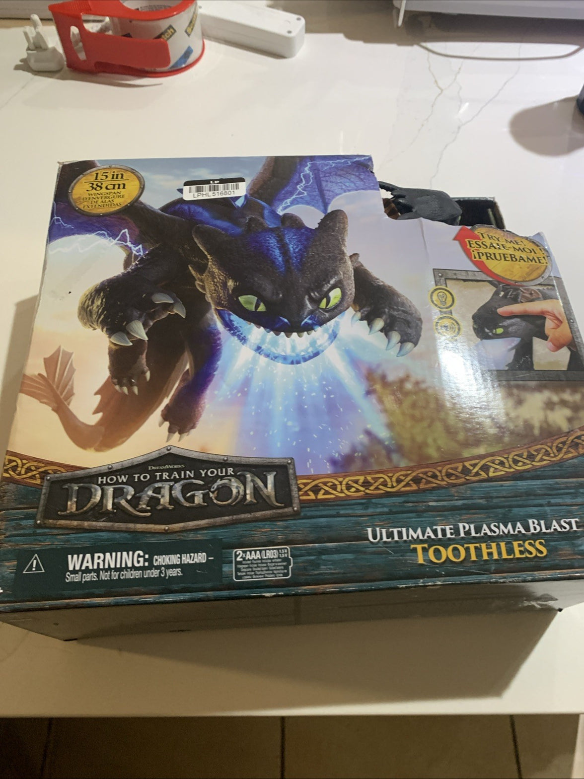 2025 How To Train Your Dragon Ultimate Plasma Blast Toothless Open Box0