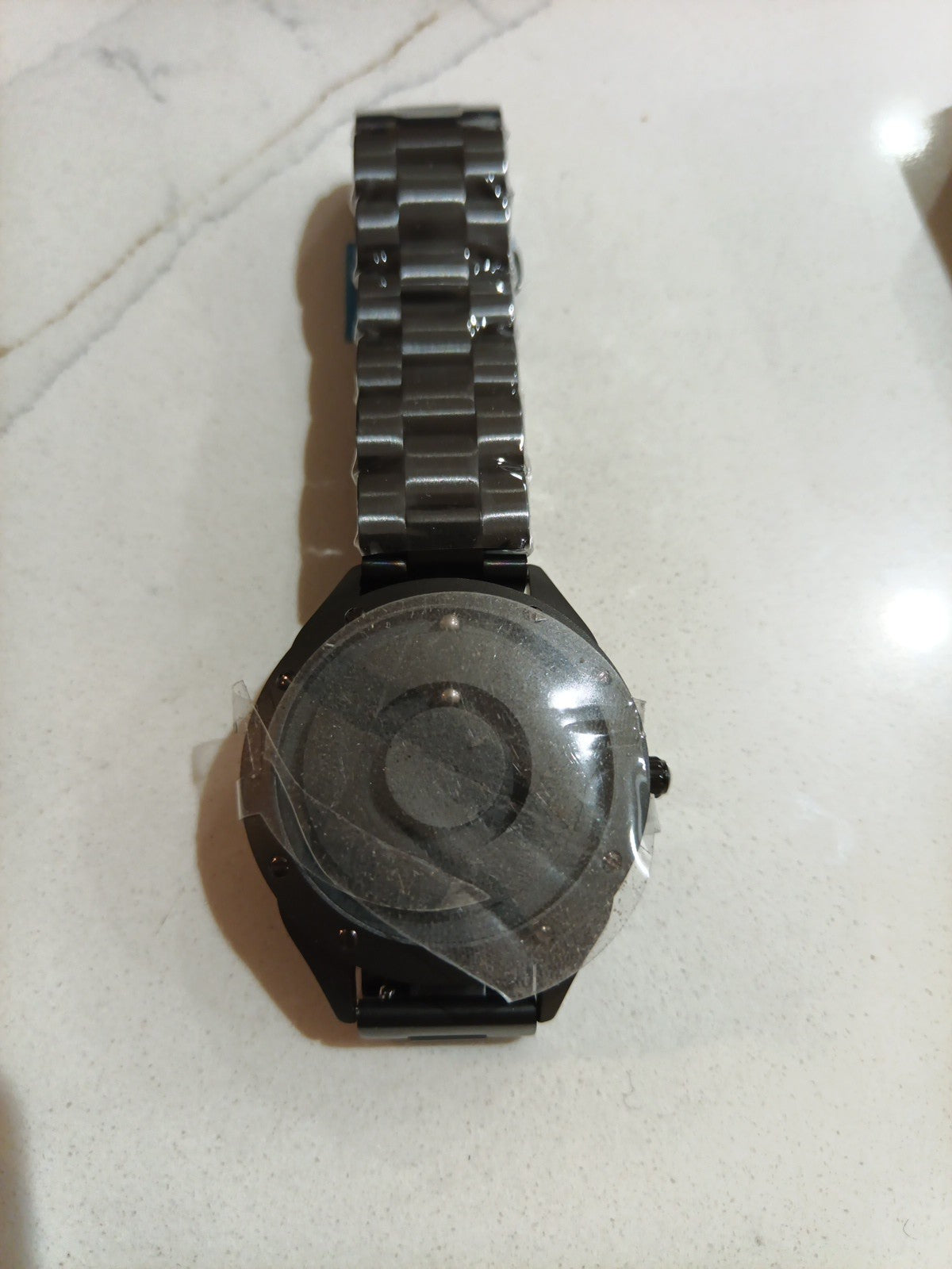Iron Ball Magnetic Pointer Men's Watch0