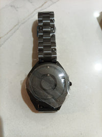 Iron Ball Magnetic Pointer Men's Watch0