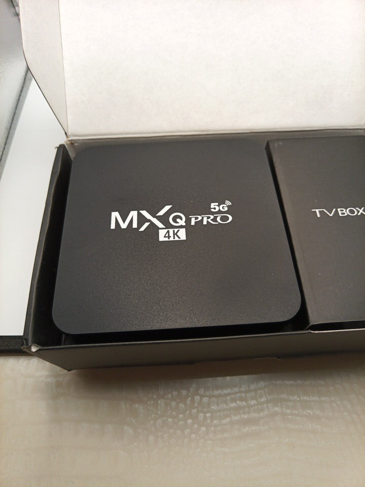 “MXQ Pro 4K Android TV Box 5G - Reproductor Multimedia de Alta Velocidad”0