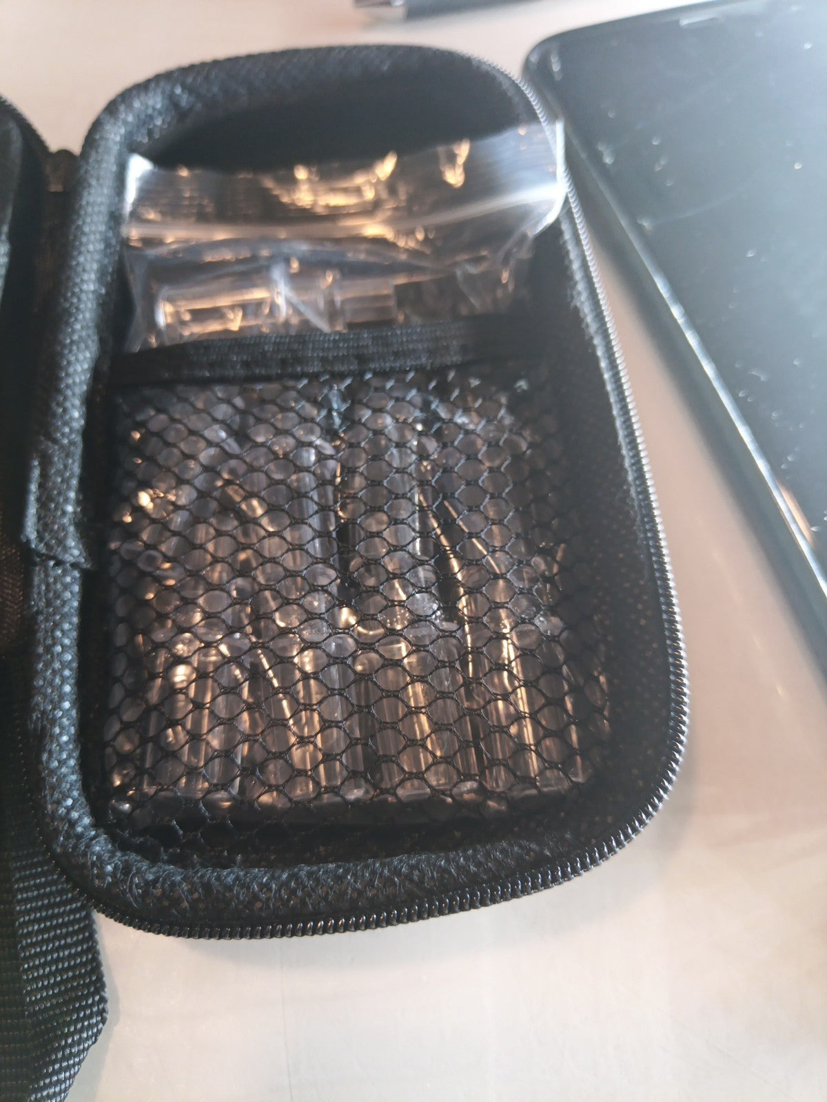 Professional Breathalyzer, With Disposable Mouth Pieces, Black, With Case5