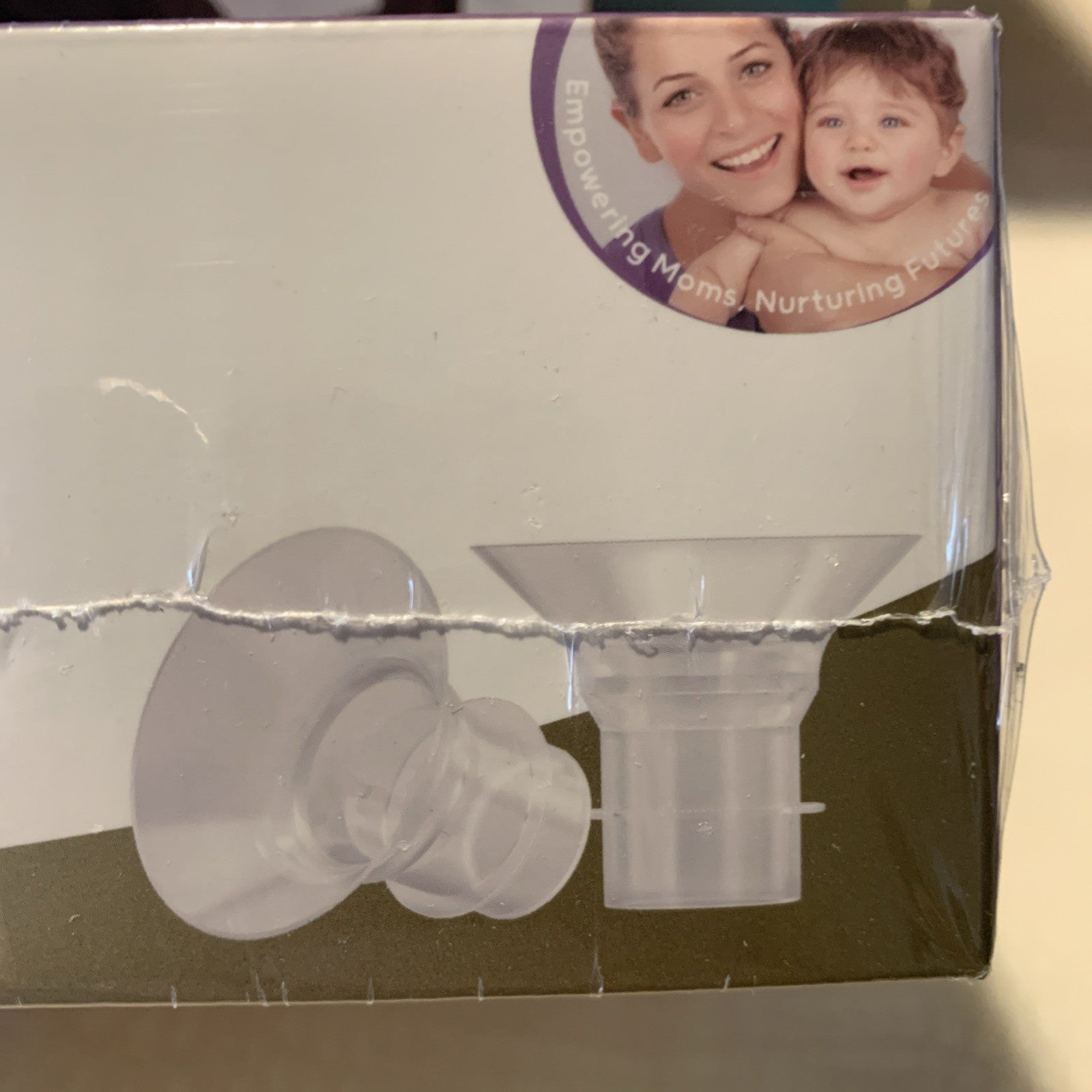Nuliie Flange Sizing Kit Breast Pump Insert BPA-Free Silicone Nursing New 2