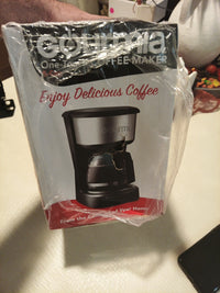 New GOURMIA 5 Cup One Touch Switch Coffee Maker with Keep Warm Pause and Brew3
