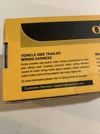 Oyviny RV 7 Pin Trailer Plug with IP68 Waterproof Seal, Detachable 7 Way Round 1