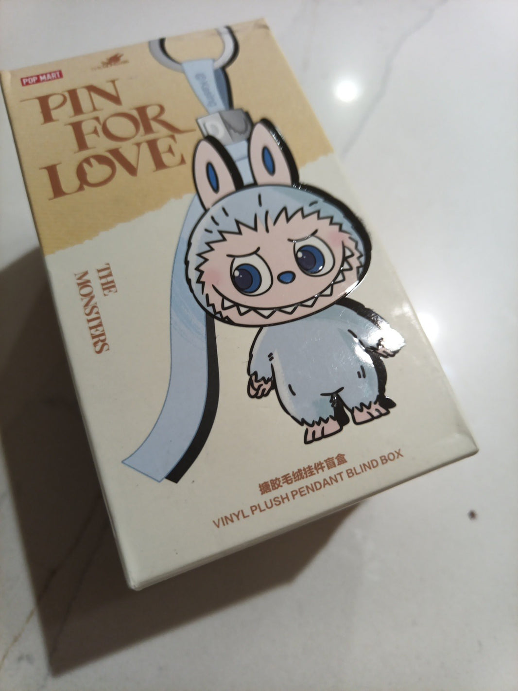 Pin For Love Letter I Pop Mart AUTHENTIC Labubu The Monsters Plush Pendant NIB1
