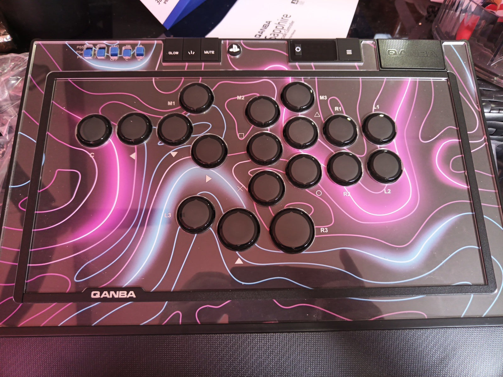 Sapphire S1 Leverless Arcade Controller Joystick for Playstation 5 and Playstati6