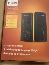Philips WiFi Keypad Door Lock with Handle, Built-in WiFi, APP, Voice, Fingerprin2